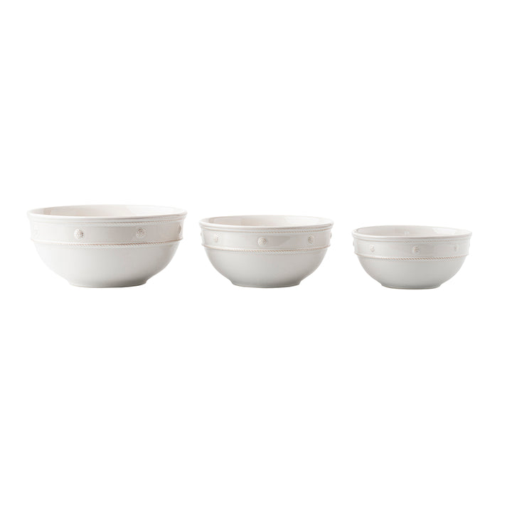 Berry & Thread Nesting Serving Bowl Set/3pc - Whitewash
