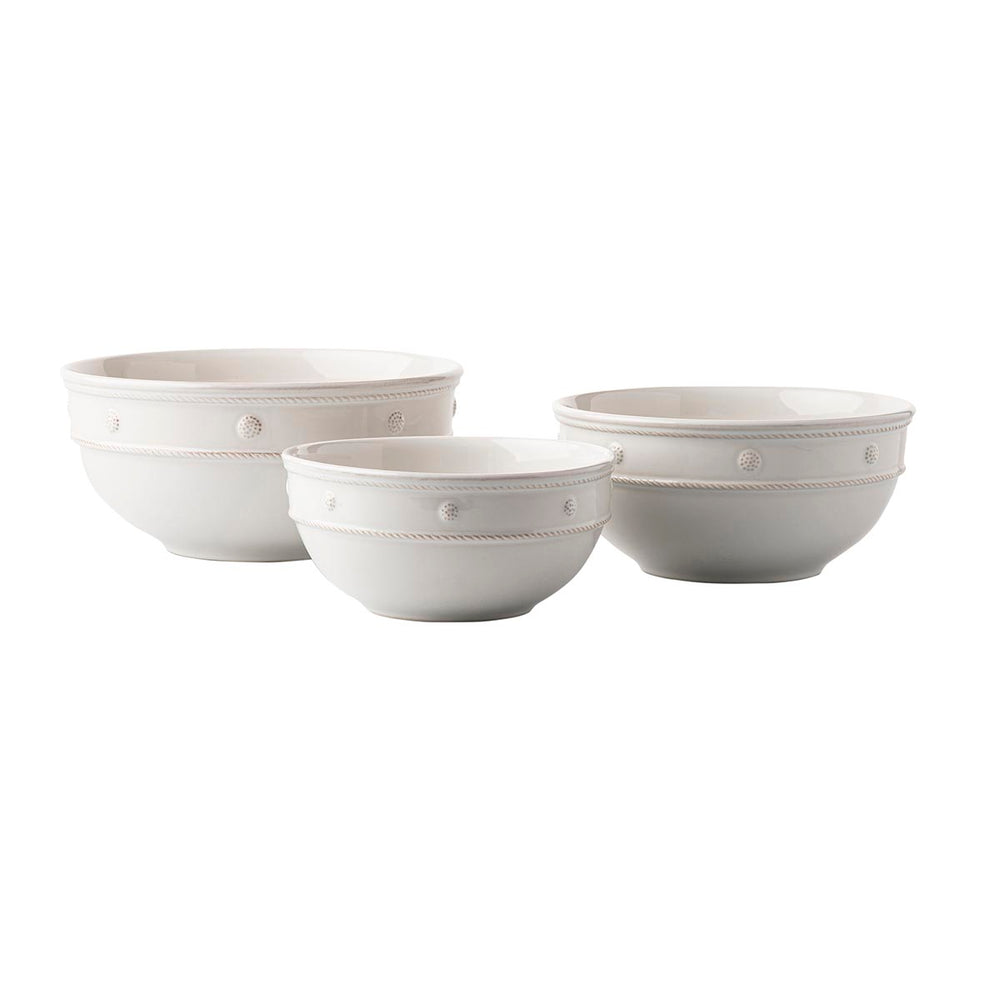 Berry & Thread Nesting Serving Bowl Set/3pc - Whitewash