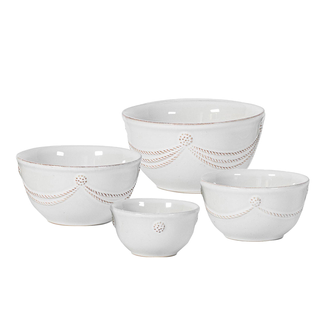 Berry & Thread Nesting Prep Bowl Set/4pc - Whitewash