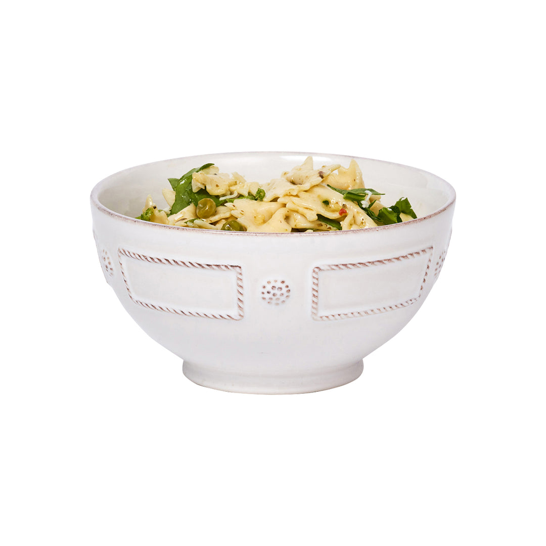 Berry & Thread French Panel Cereal/Ice Cream Bowl - Whitewash