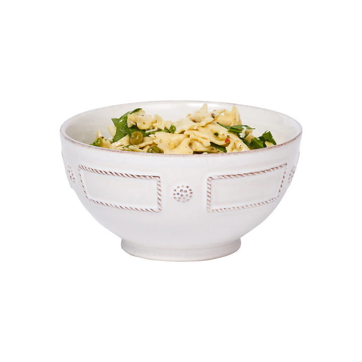 Berry & Thread French Panel Cereal/Ice Cream Bowl - Whitewash