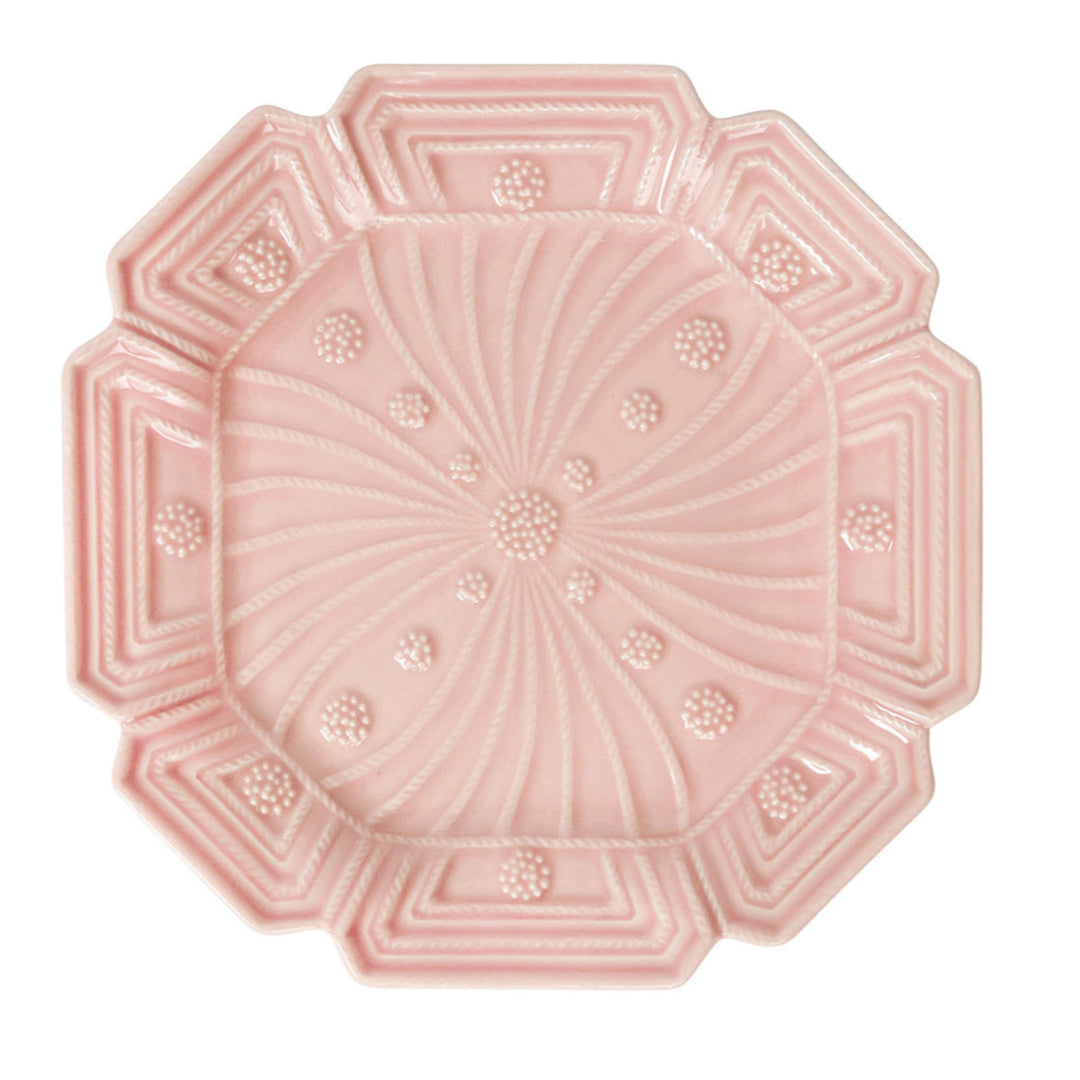 Jardins du Monde Dessert/Salad Plate Assorted Set/4 - Blush