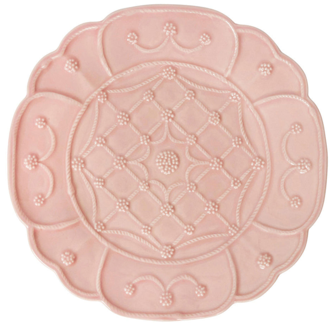 Jardins du Monde Dessert/Salad Plate Assorted Set/4 - Blush
