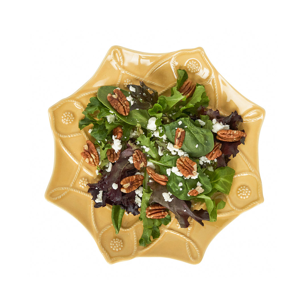 Jardins du Monde Dessert/Salad Plate Assorted Set /4 - Daffodil