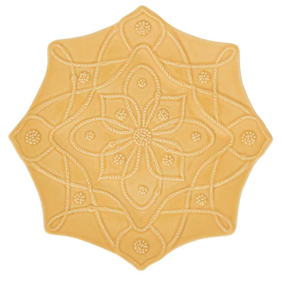 Jardins du Monde Dessert/Salad Plate Assorted Set /4 - Daffodil