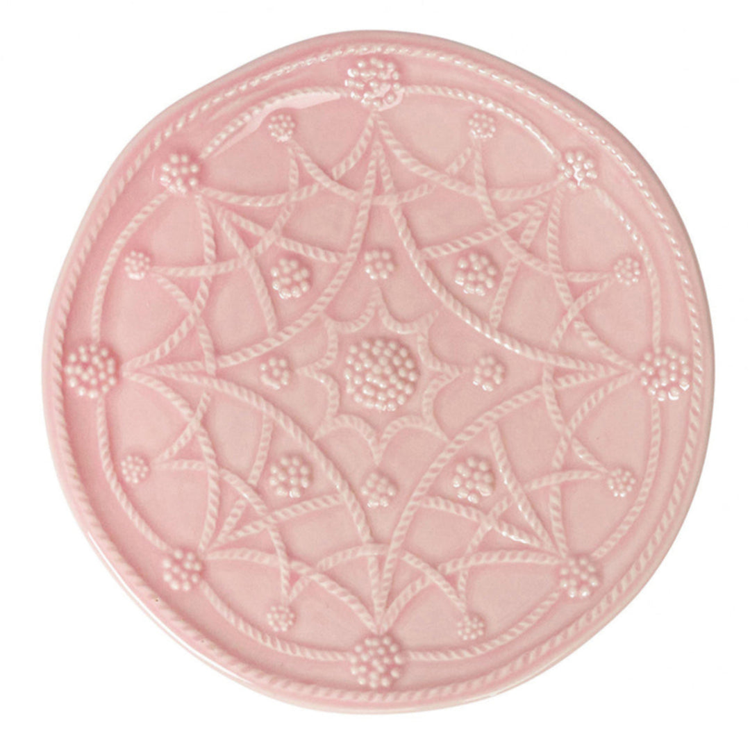Jardins du Monde Side/Cocktail Plate Assorted Set/4 - Blush
