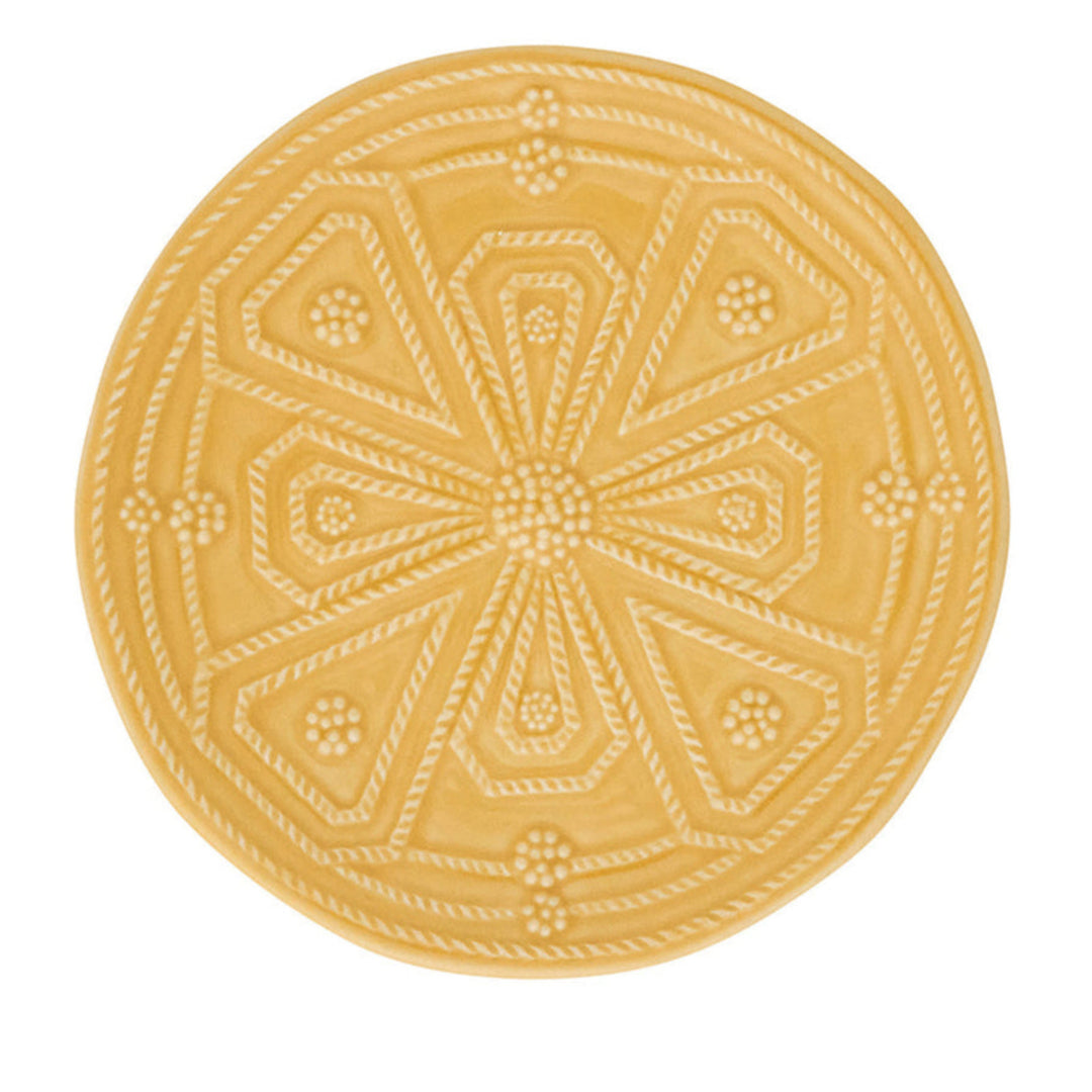 Jardins du Monde Side/Cocktail Plate Assorted Set/4 - Daffodil