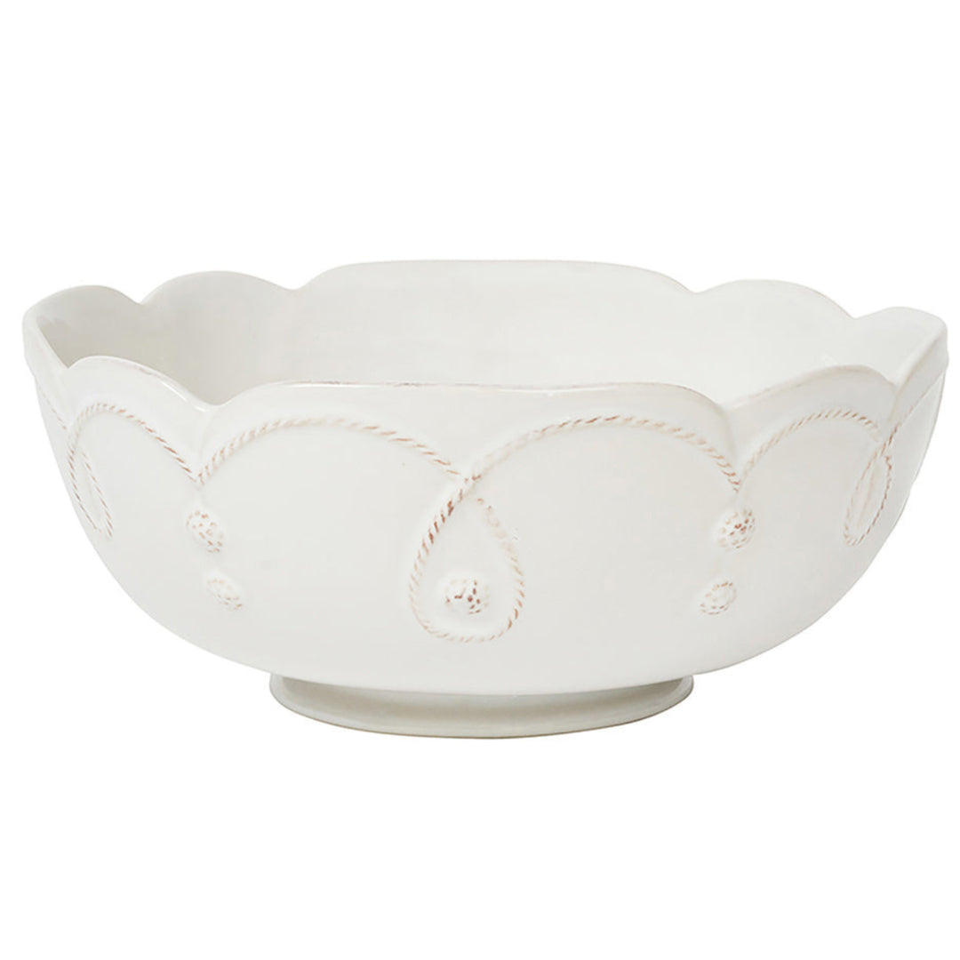 Jardins Du Monde 10" Serving Bowl - Whitewash