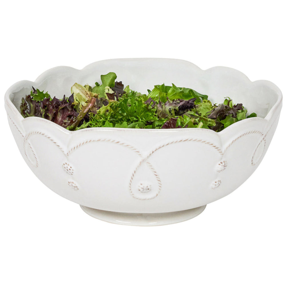 Jardins Du Monde 10" Serving Bowl - Whitewash
