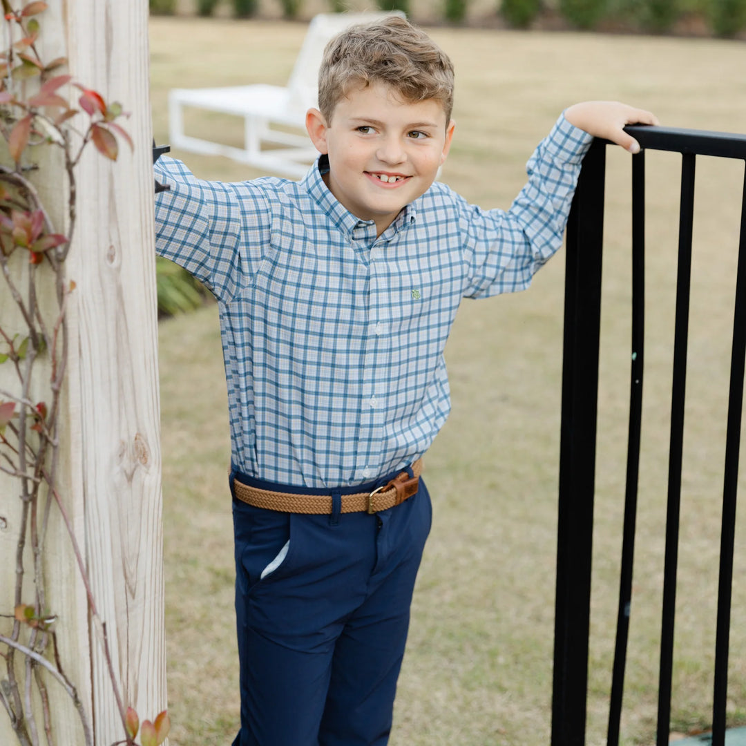 Performance Button Down - Stone