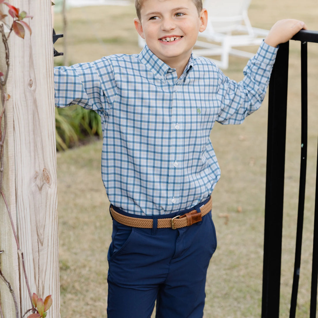 Performance Button Down - Stone