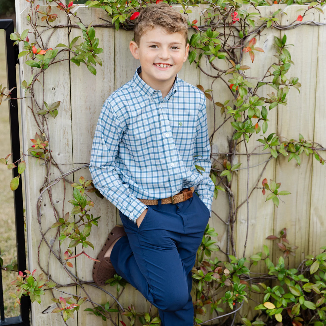 Performance Button Down - Stone