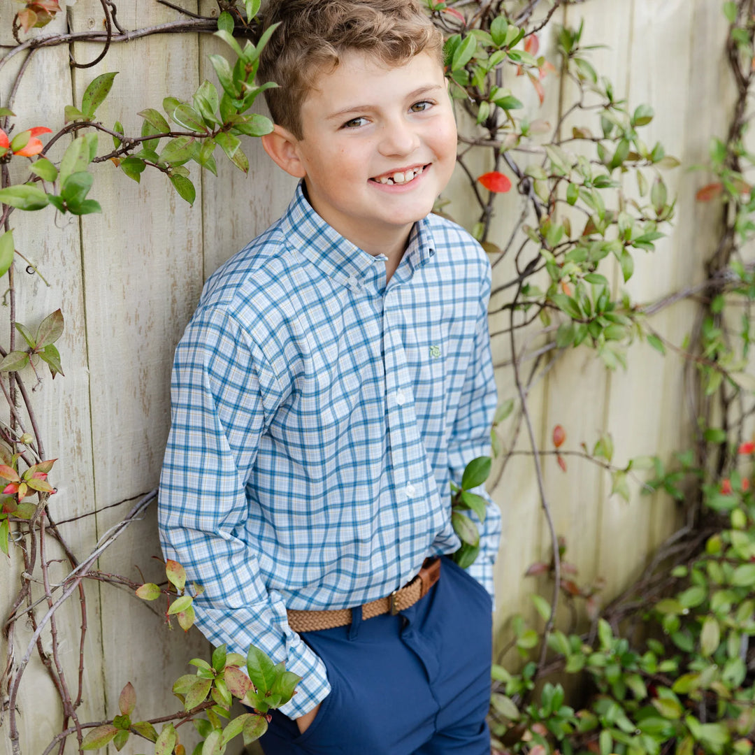 Performance Button Down - Stone