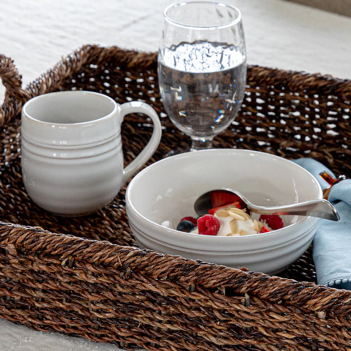 Bilbao 16pc Place Setting - Whitewash