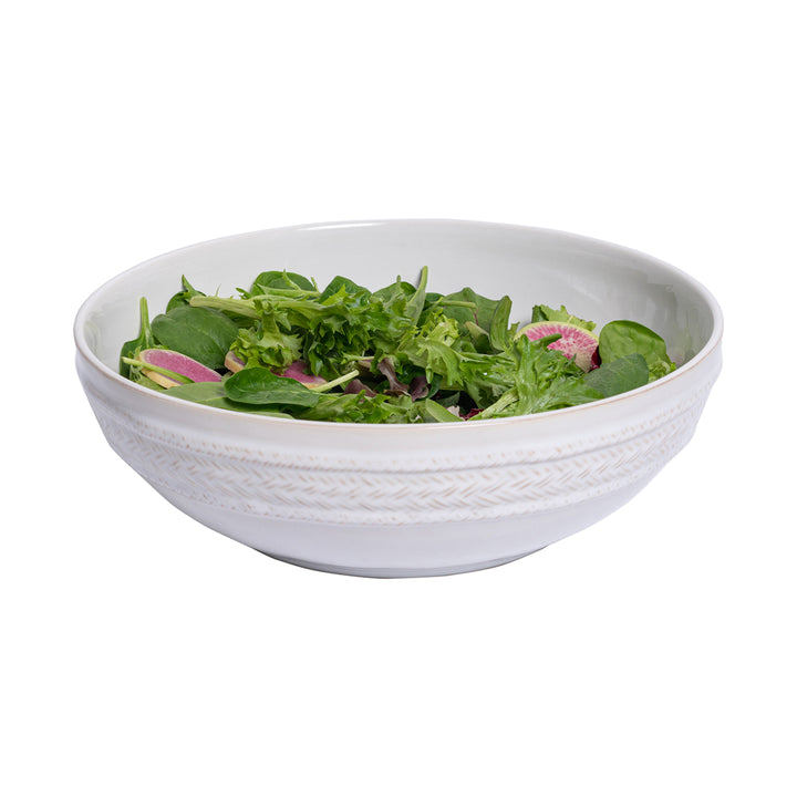 Le Panier 12" Serving Bowl - Whitewash