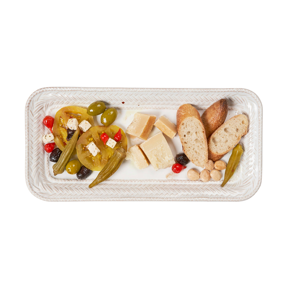 Le Panier 13" Hostess Tray - Whitewash