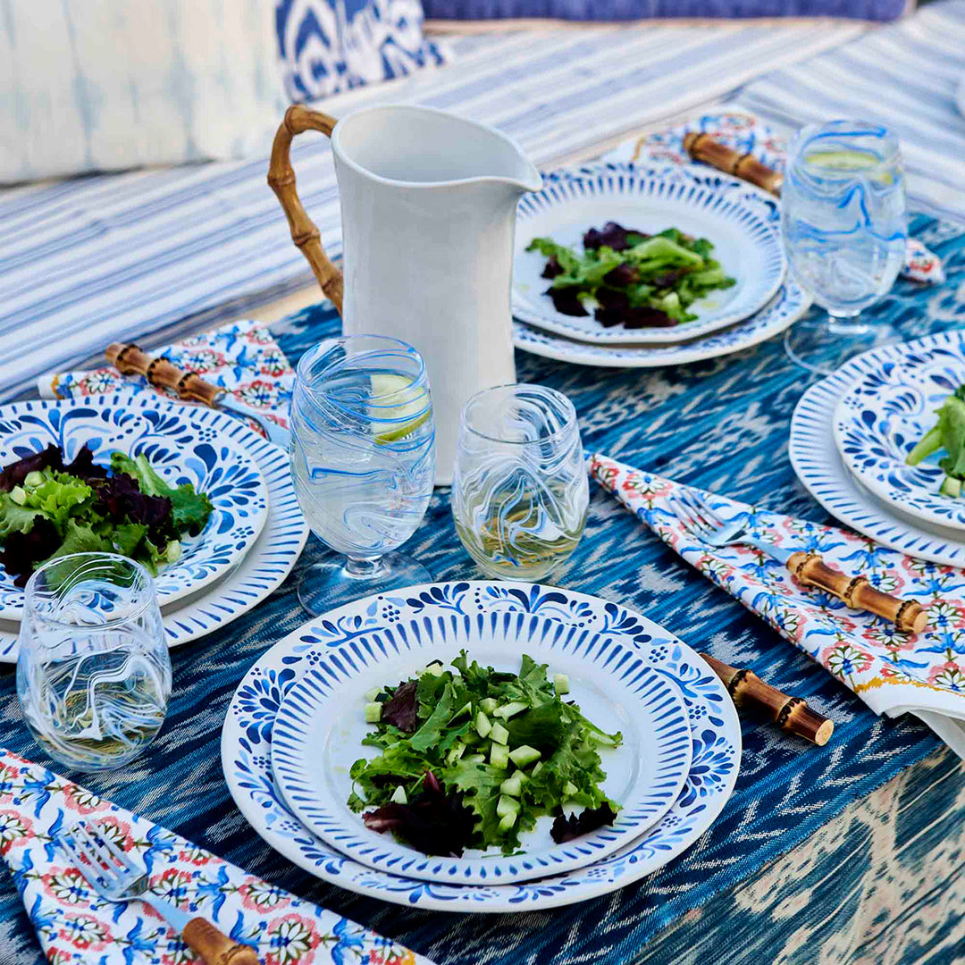 Iberian Dinner Plate - Indigo