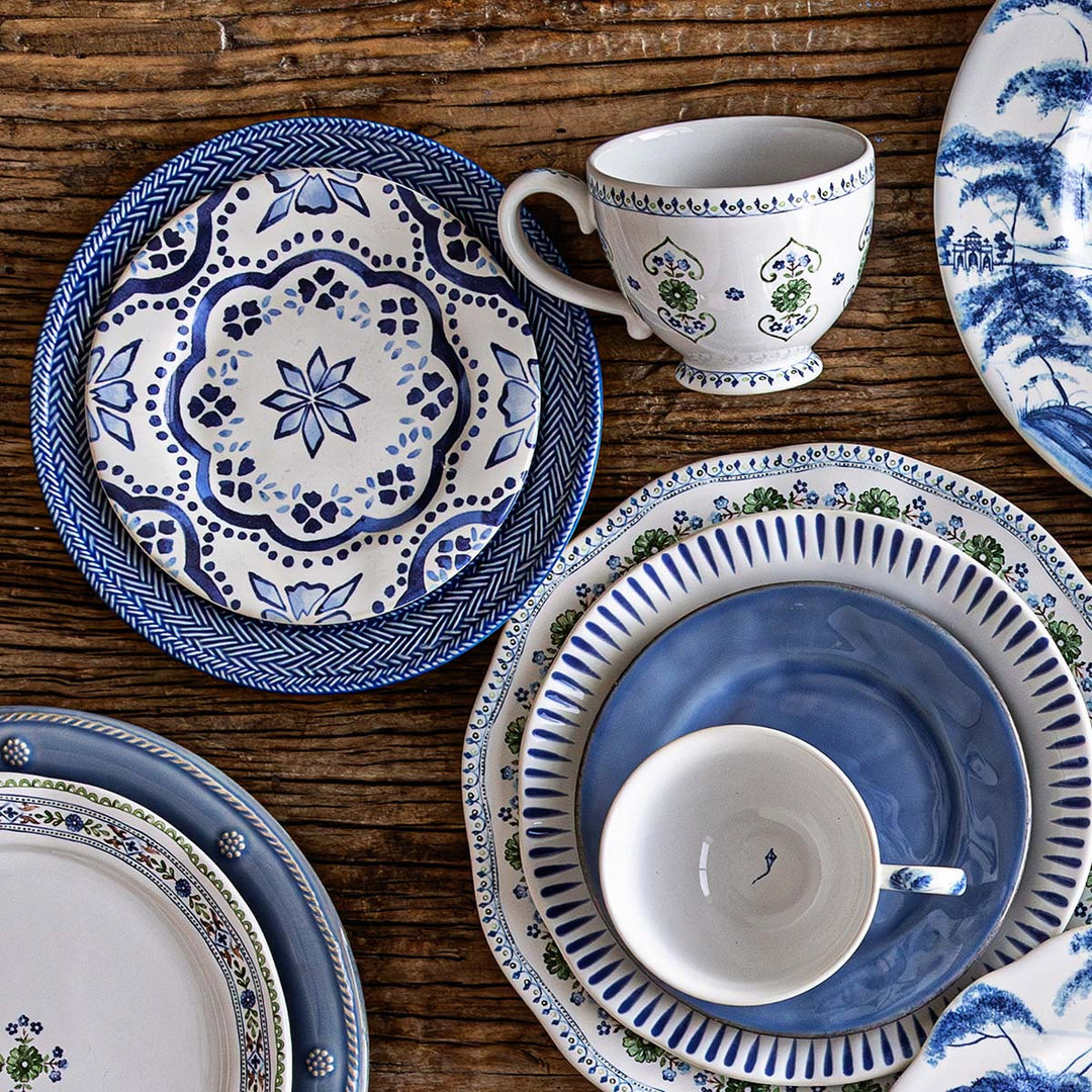 Iberian Side/Cocktail Plate - Indigo