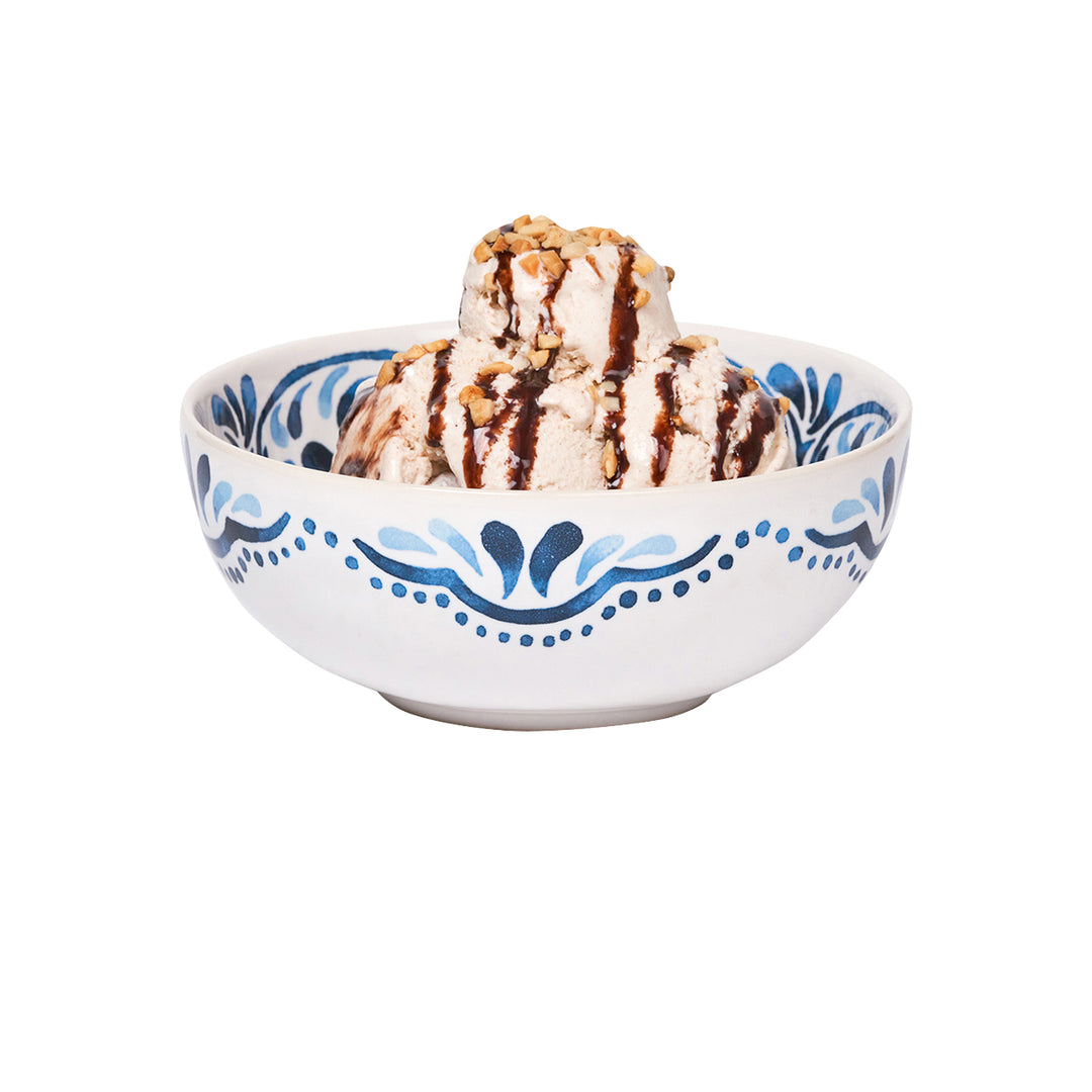 Iberian Cereal/Ice Cream Bowl - Indigo