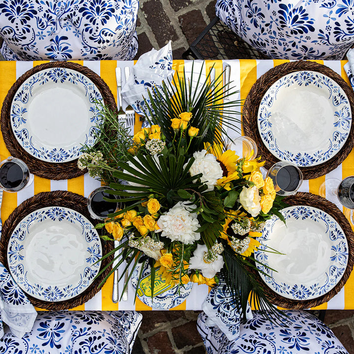 Iberian Dinner Plate - Indigo