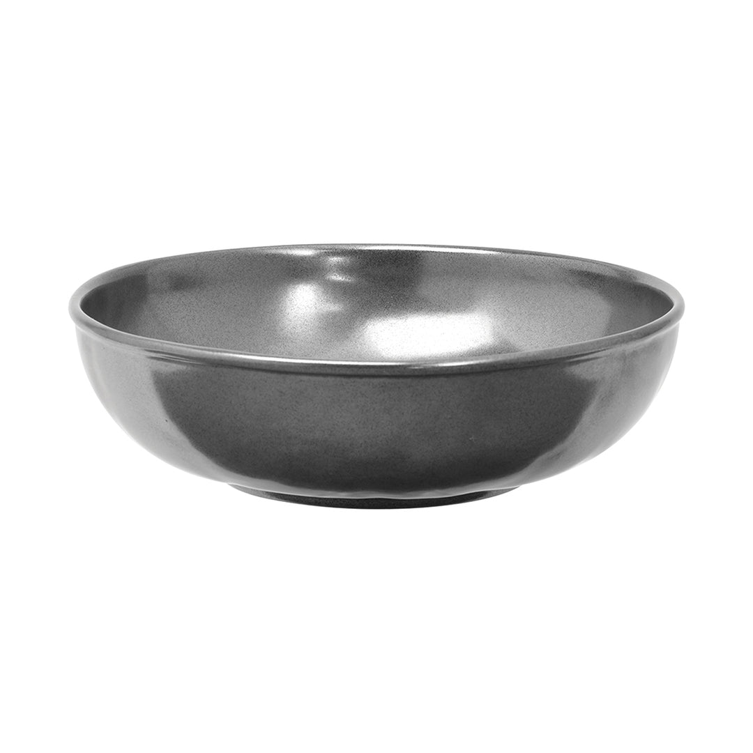 Pewter Stoneware 4pc Place Setting