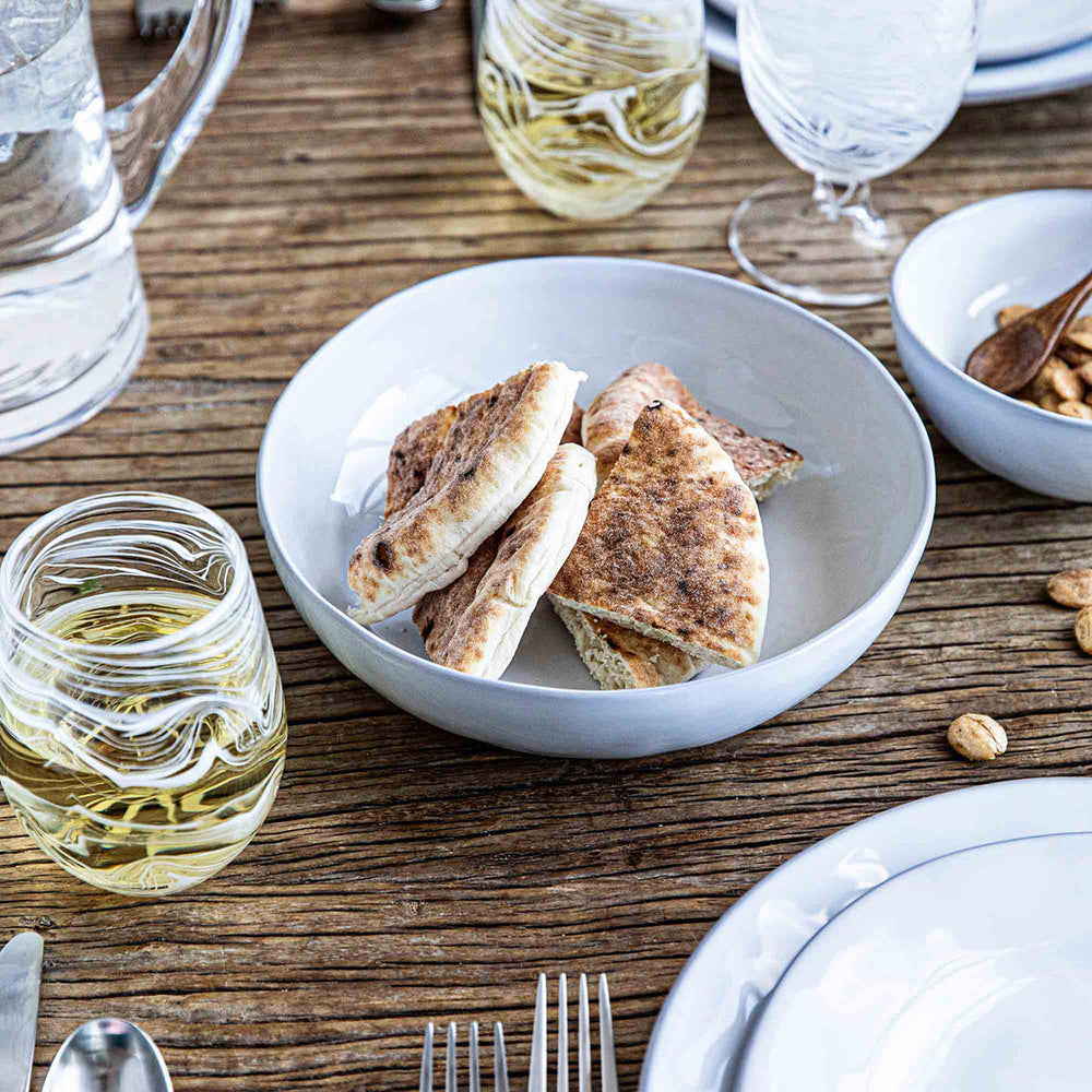 Quotidien 10" Serving Bowl - White Truffle