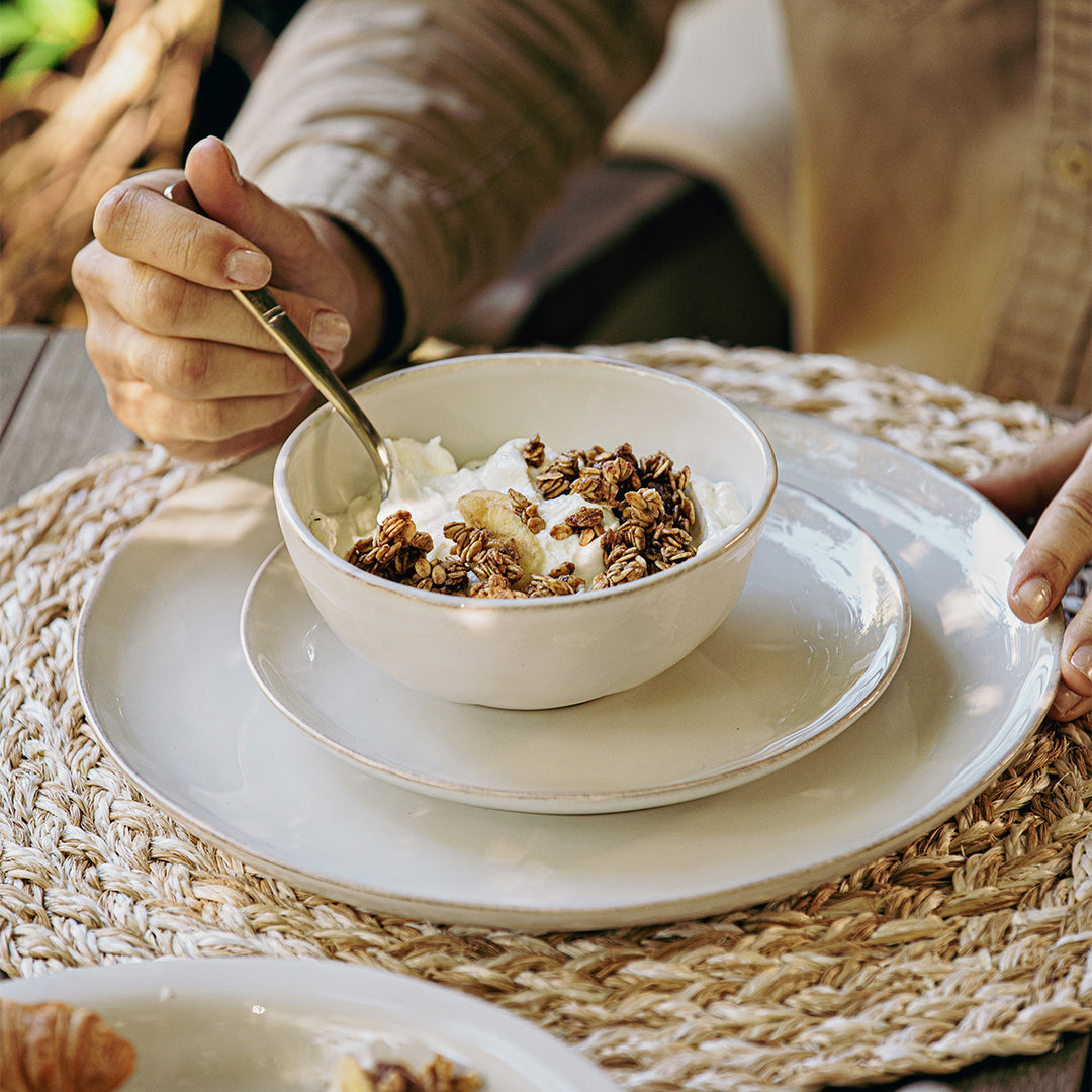 Puro Cereal/Ice Cream Bowl - Whitewash