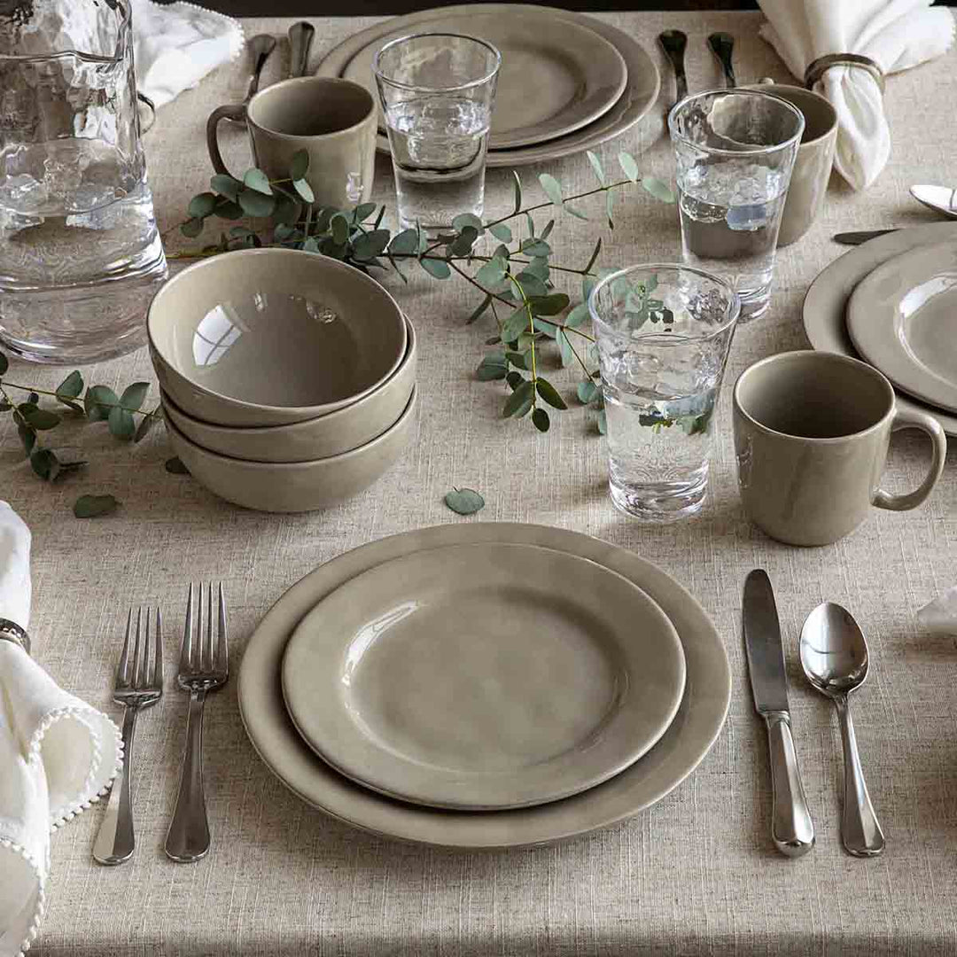 Puro Dinner Plate - Taupe