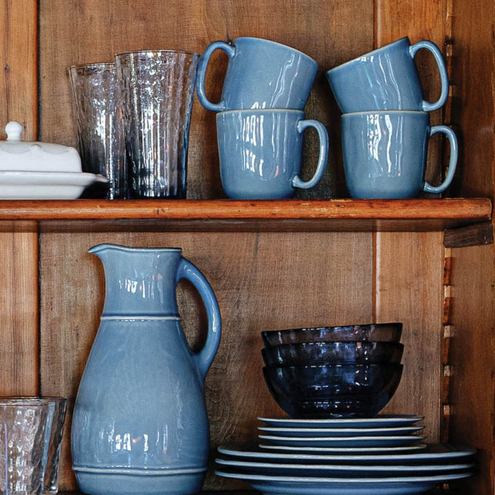Puro Ceramic Pitcher - Chambray
