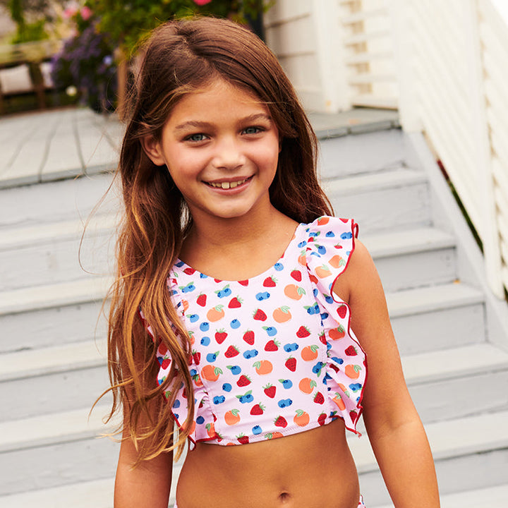 Girls Katniss Bikini Top - Mixed Fruit