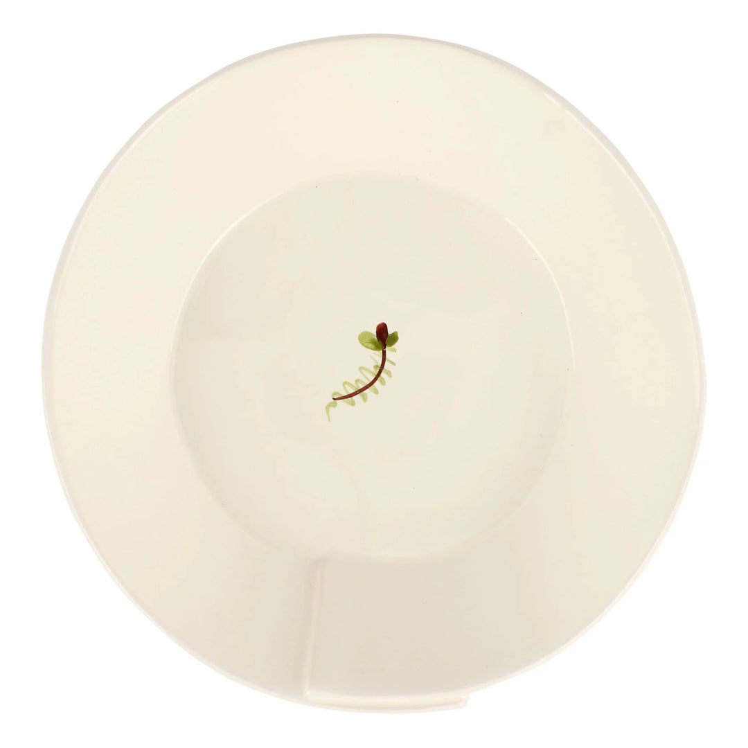 Lastra Fiori Di Bosco Large Shallow Bowl