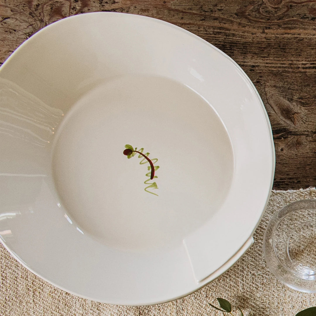 Lastra Fiori Di Bosco Large Shallow Bowl