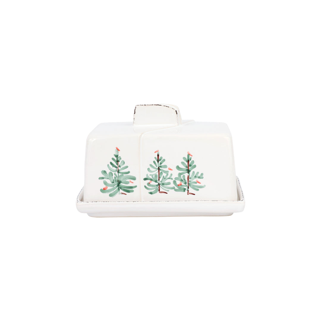 Lastra Holiday Butter Dish