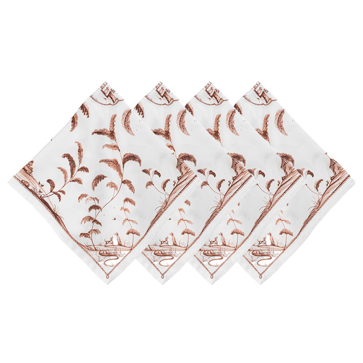Country Estate Harvest Napkin - Sepia