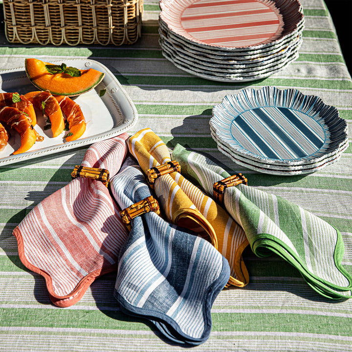 Cabana Stripe Napkin Assorted Set/4 - Multi