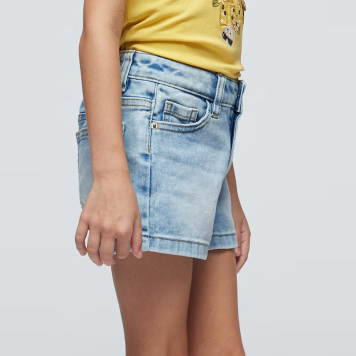 Light Denim Shorts