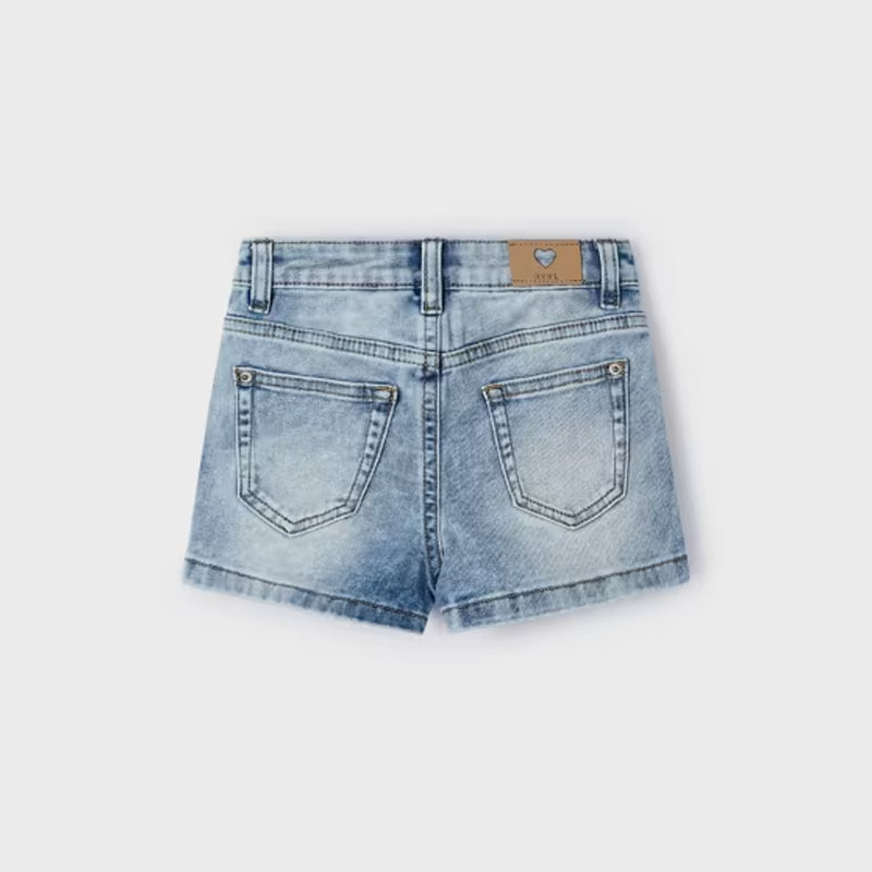 Light Denim Shorts