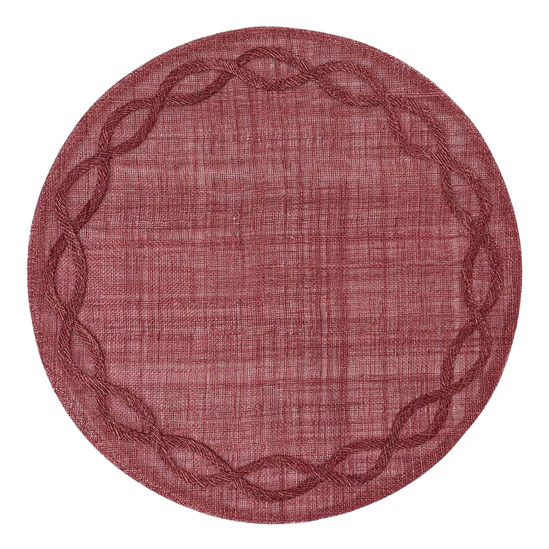 Tuileries Garden Placemat - Mulberry