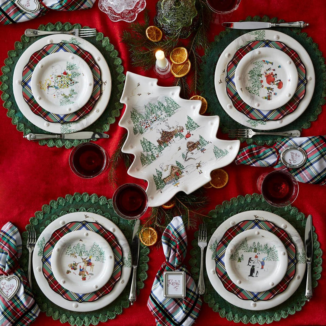 Isadora Placemat - Evergreen