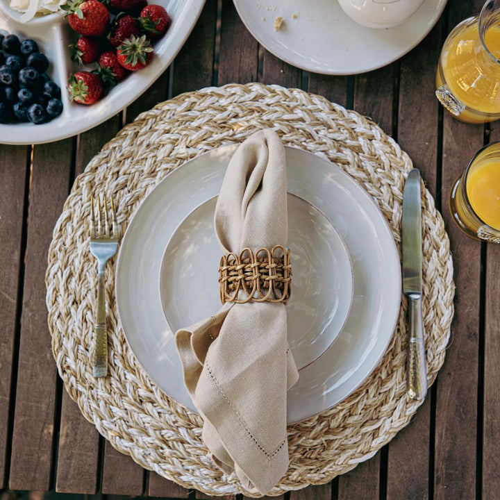 Provence Rattan Napkin Ring - Natural