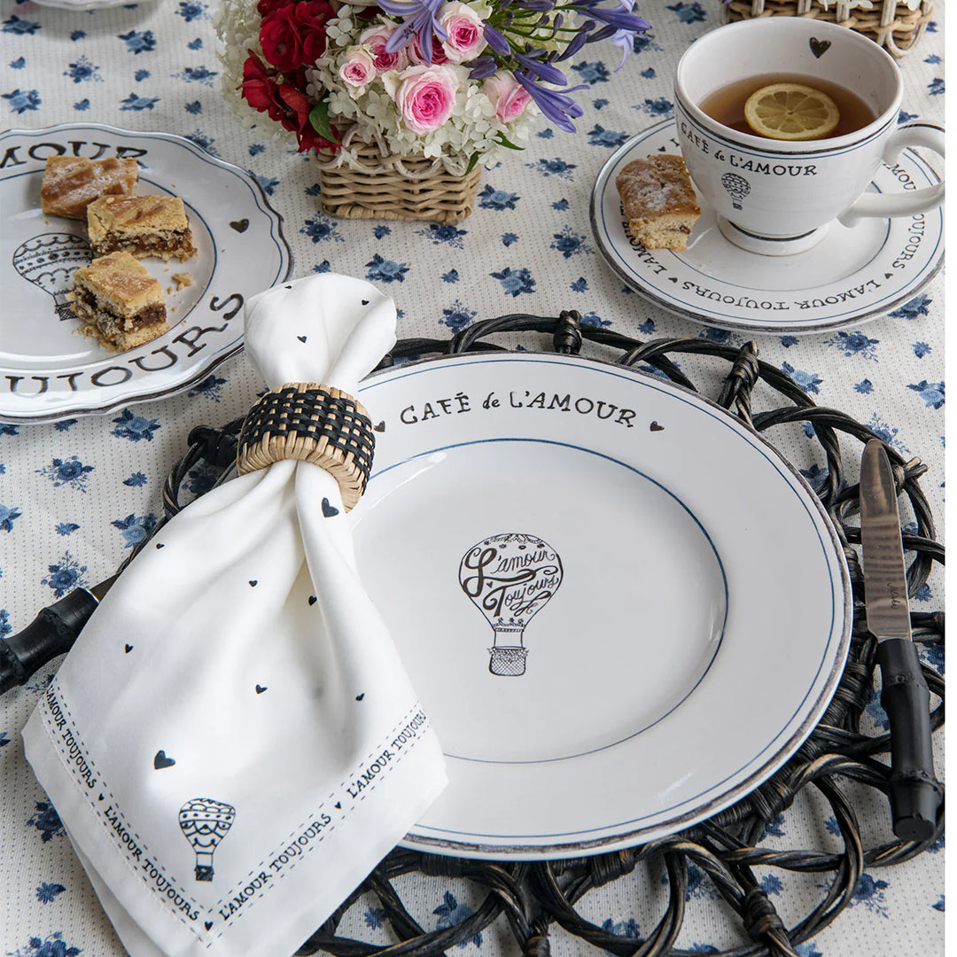 L'Amour Toujours Cocktail Plate