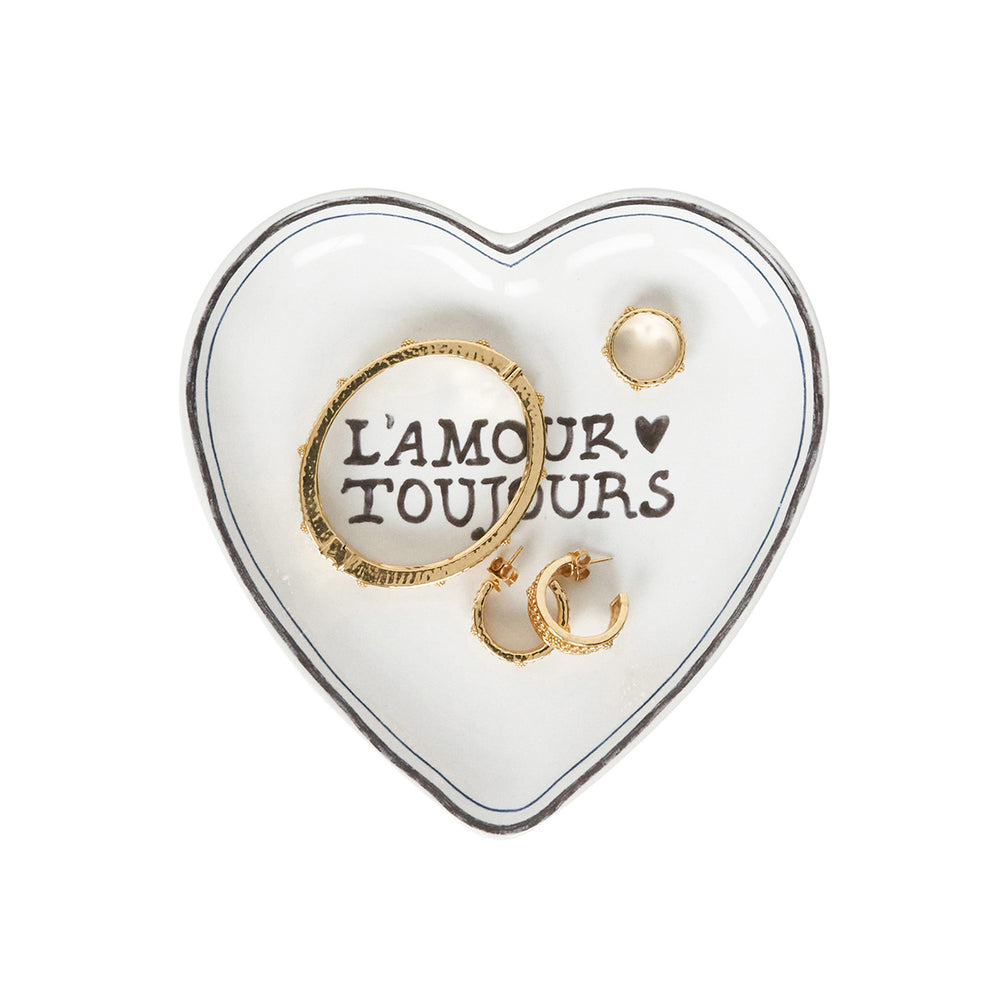 L'Amour Toujours 7" Heart Tray
