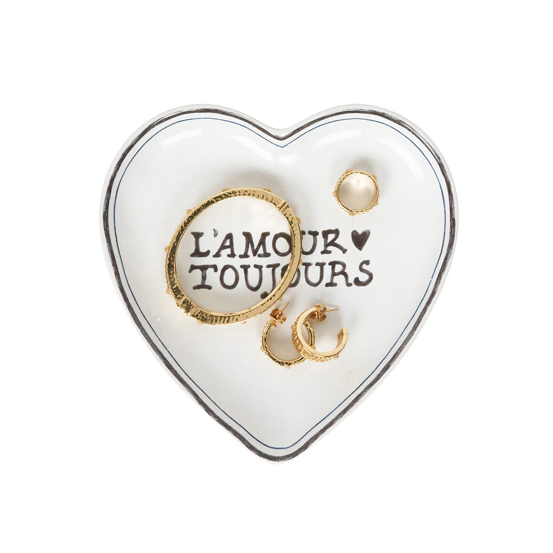 L'Amour Toujours 7" Heart Tray