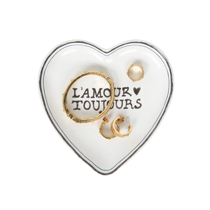 L'Amour Toujours 7" Heart Tray