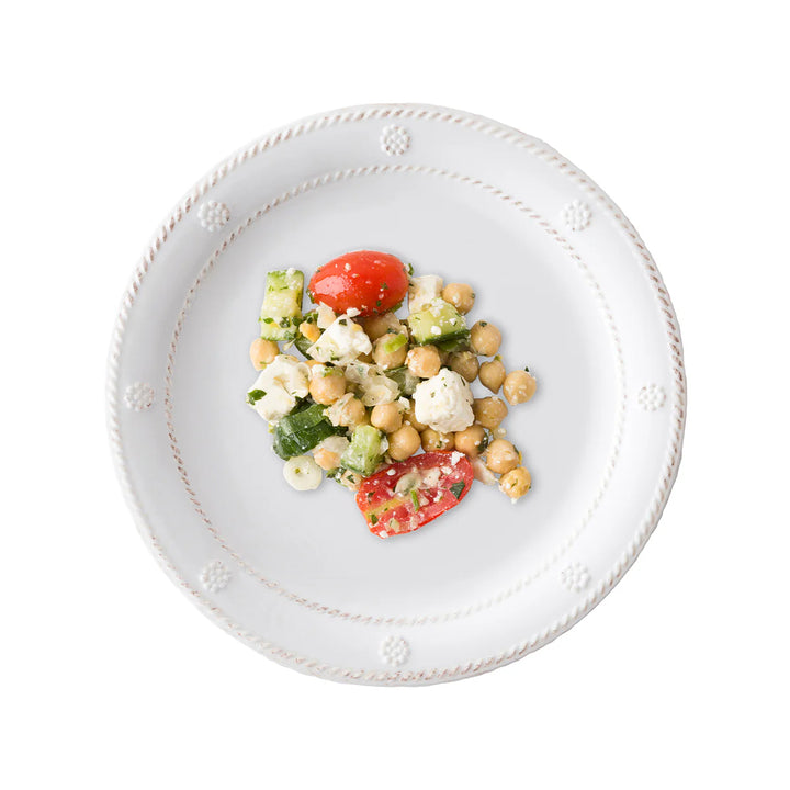 Berry &amp; Thread Melamine Dessert/Salad Plate - Whitewash