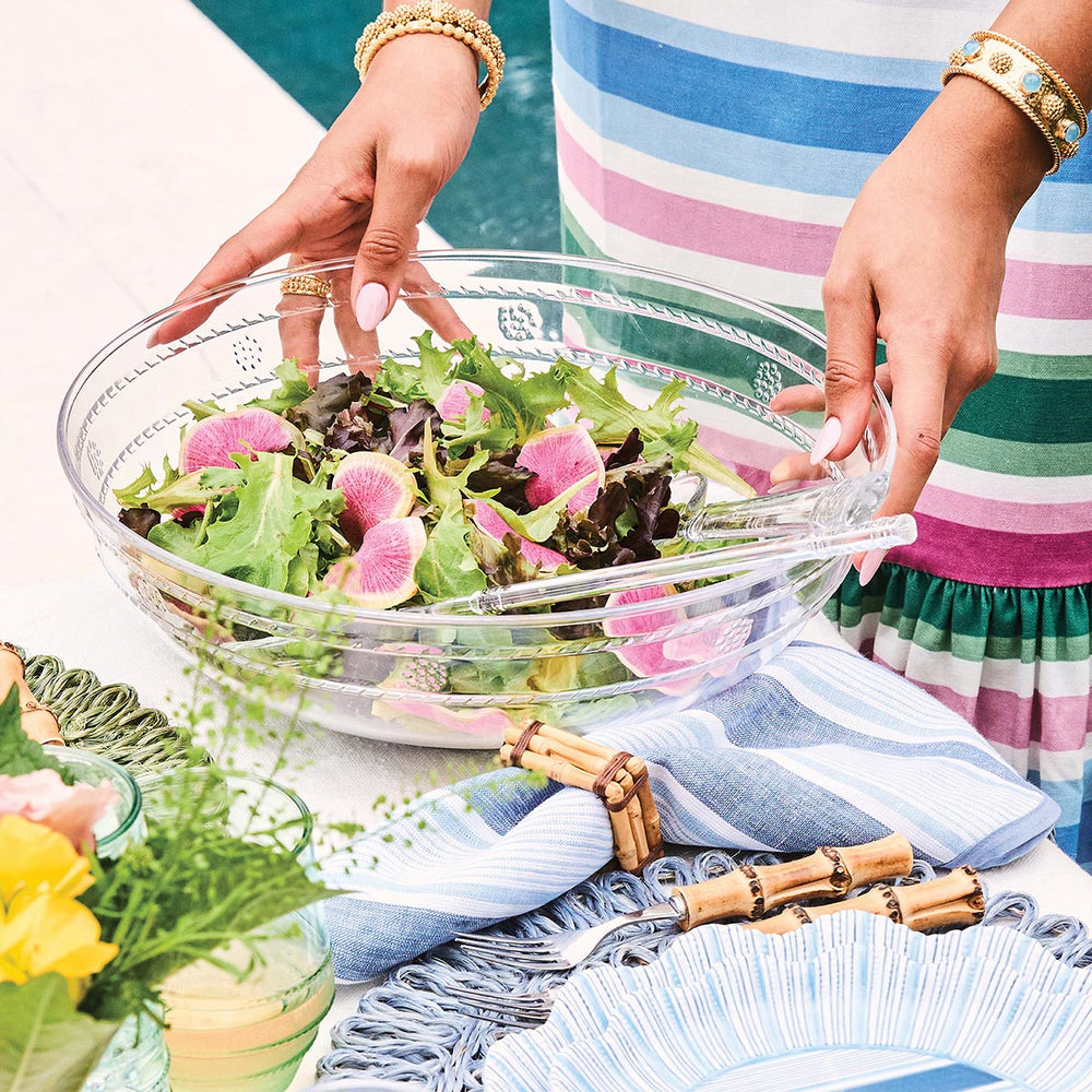 Isabella Acrylic Salad Servers