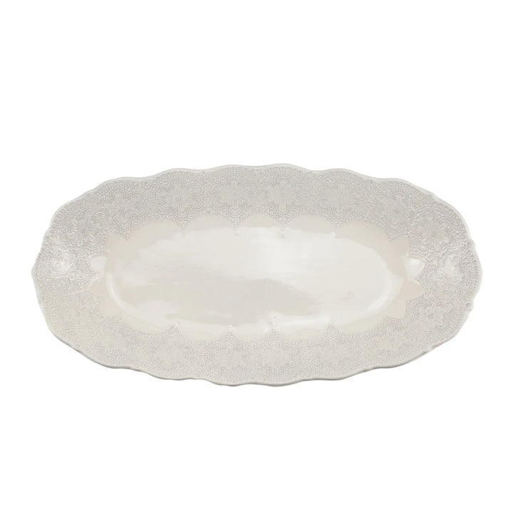 Merletto Antique Large Oval Bowl