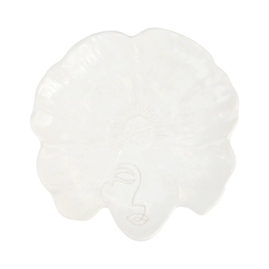 Modi Poppy Leaf Wall Plate