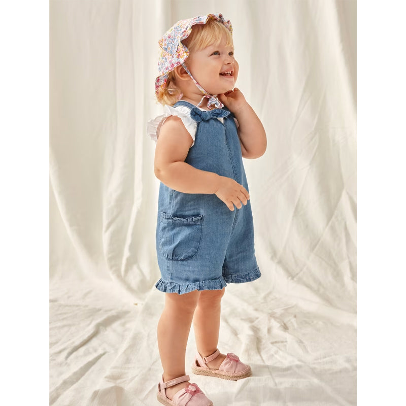 Medium Wash Denim Romper