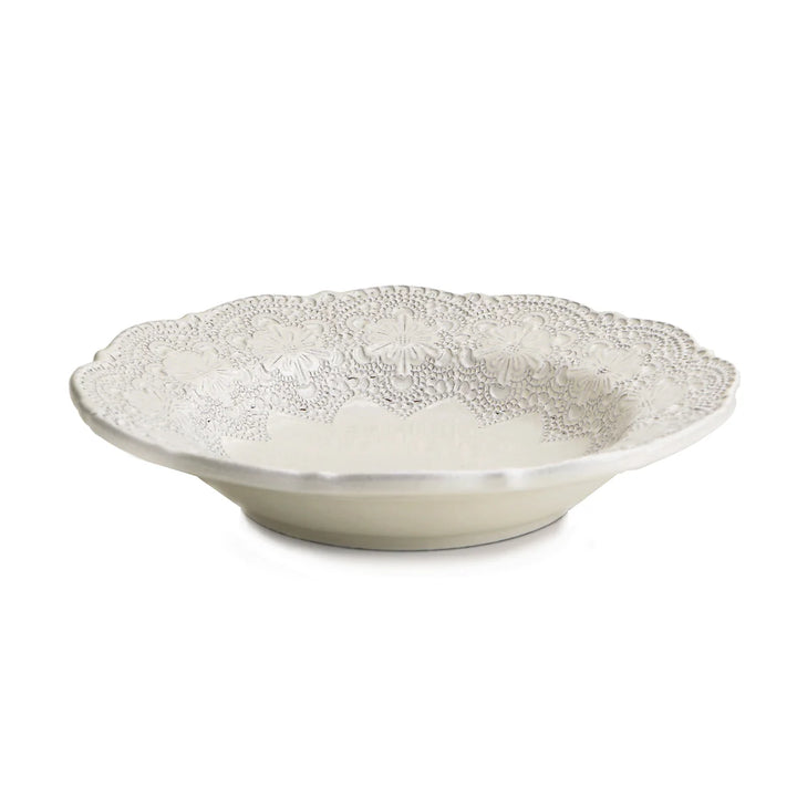 Merletto Antique Scalloped Pasta/Soup Bowl